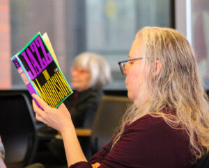 Laura Beadling reading Jazz